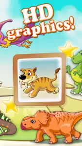 Jurassic dinosaur world pairs puzzle for toddlers and kids screenshot #4 for iPhone