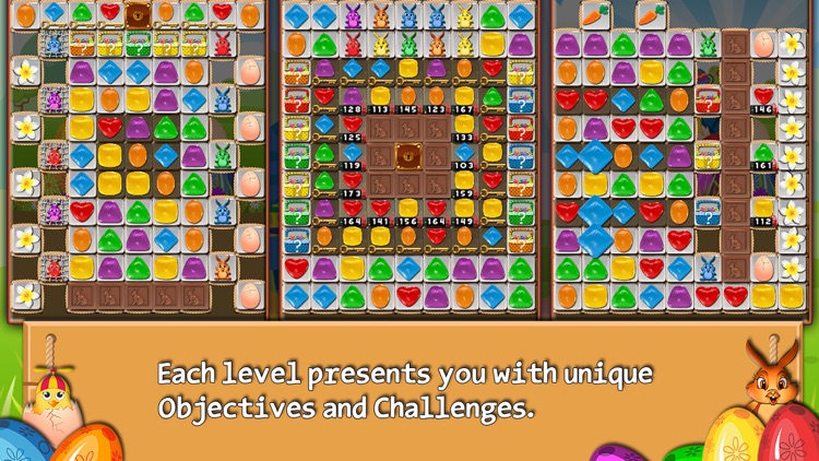 Bunny Drops - Match three puzzle screenshot-3