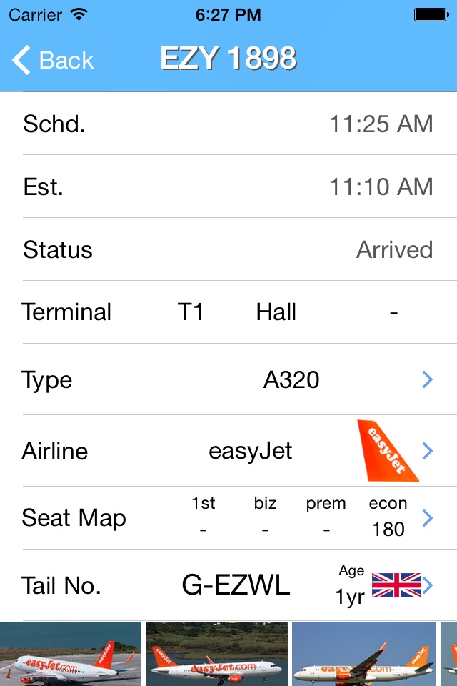 Manchester Airport - iPlane Flight Information screenshot 2