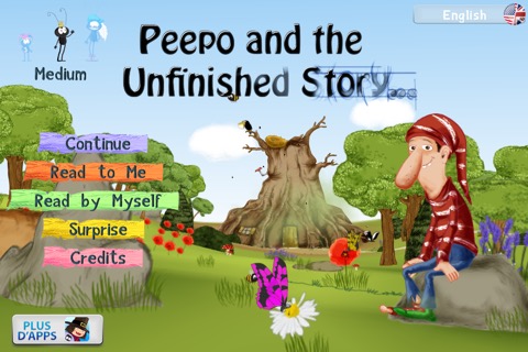 Peepo and the Unfinished Story - Freeのおすすめ画像1