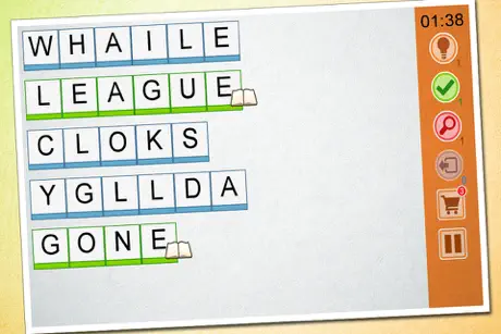 Word Scramble - Good Times