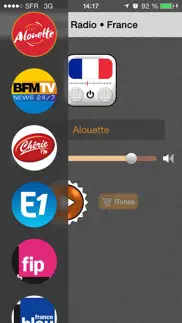 les meilleures radios françaises : musiques & actualité (france - fr) iphone screenshot 1