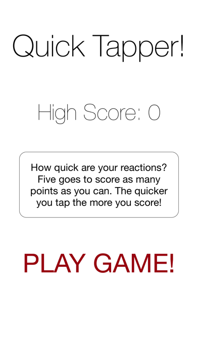 Screenshot #1 pour Quick Tapper!