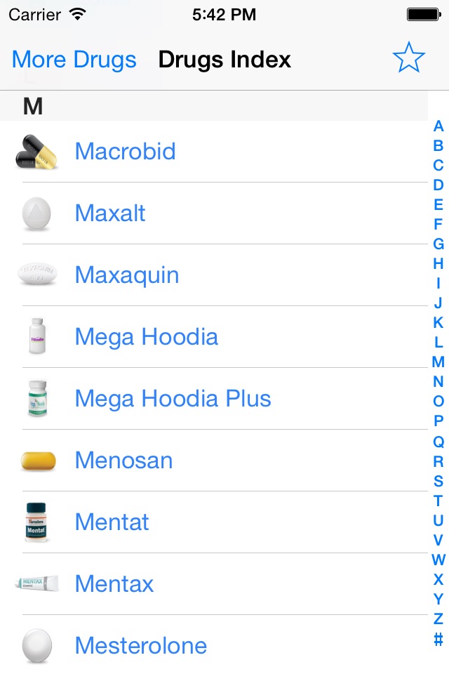 Drugs Index & Guide screenshot 2