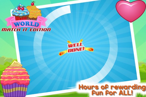 Kids Fun Cupcake Match It! Game - Cupcake World Match It! Games Edition screenshot 3