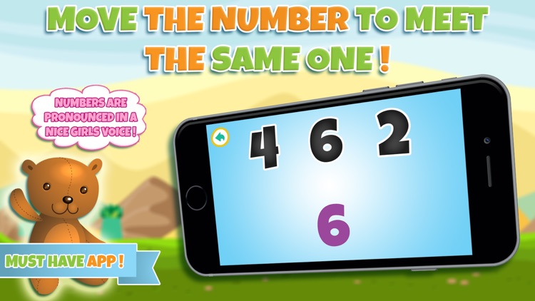 Learn numbers - Educational game for toddler kids & preschool children