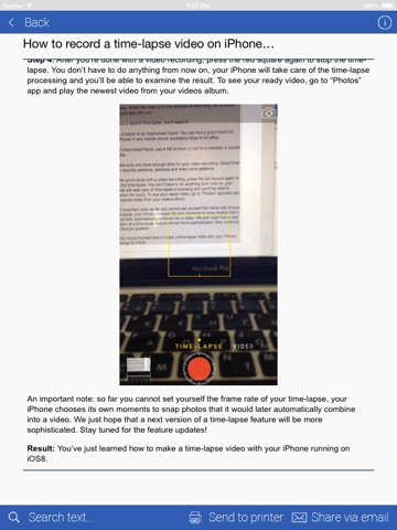 Tips and Tricks for New iPhone 6 iPad screenshot 4 - Book app