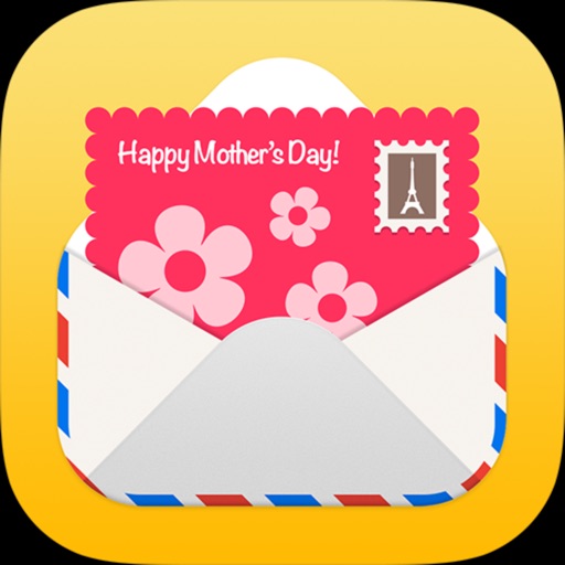 Mothers Day Card Creator Box icon