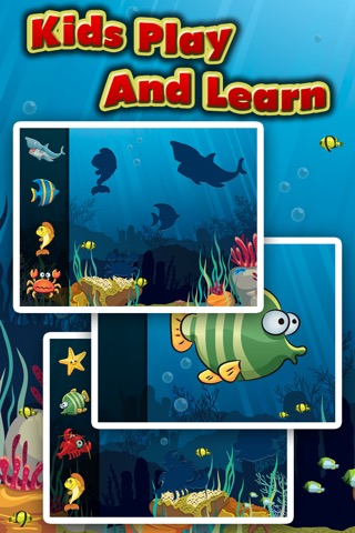 Underwater Puzzles for Kids - Educational Jigsaw Puzzle Game for Toddlers and Children with Sea Animalsのおすすめ画像1