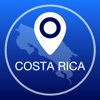 Costa Rica Offline Map + City Guide Navigator, Attractions and Transports