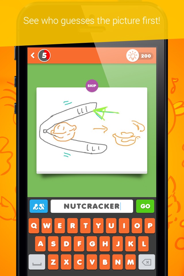 Find The Doodle ~ guess whats the hidden picture in this free charades party games screenshot 4