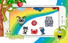 Game screenshot Easy Animal Puzzle Cards Match and Matching Games Free for Toddler or Kids mod apk