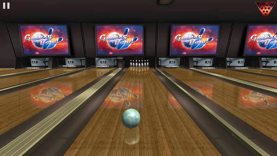 Galaxy Bowling screenshot 1