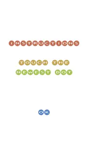 the impossible dot game iphone screenshot 1