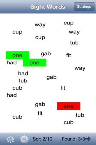 Learning Sight Words screenshot 3