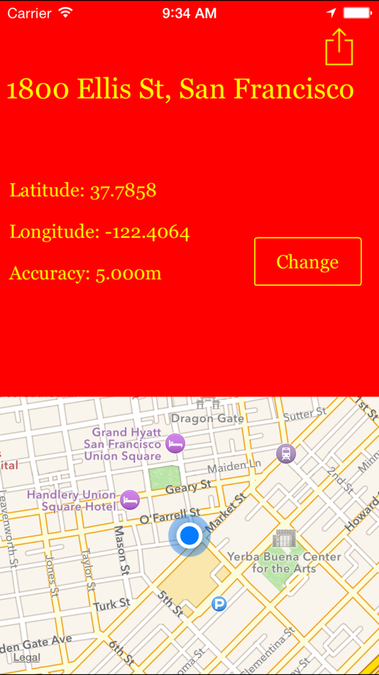 #1. Get My Location! (iOS) Podle: Maria Chua