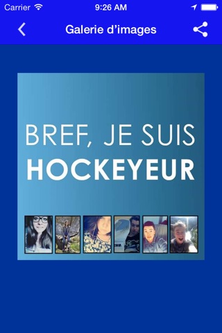 Bref, je suis hockeyeur screenshot 3