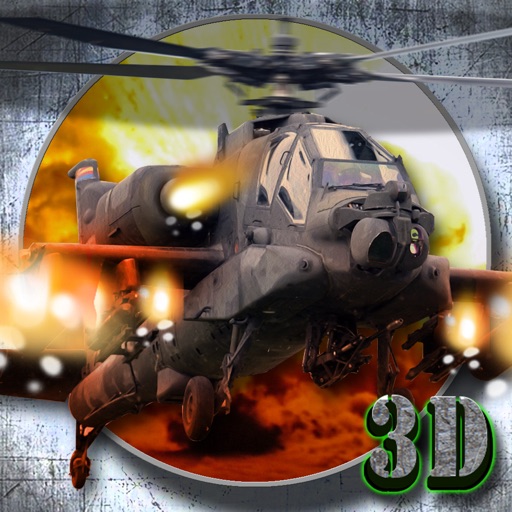 Air Gunship 3D - Strike Helicopter Cavalry Battle Simulator (Free Game) icon