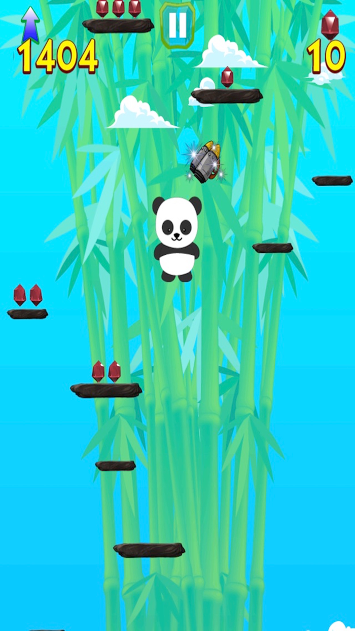 A Panda Kid Jump Cute Animal Games Adventure
