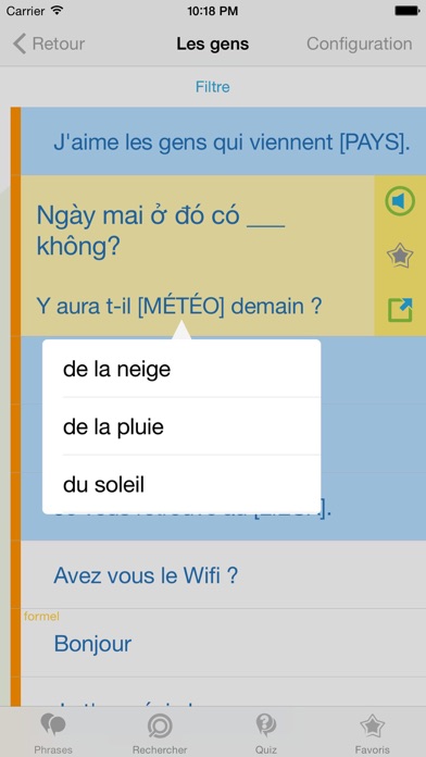 Screenshot #2 pour Guide de conversation de vietnamien – Voyagez aisément au Vietnam