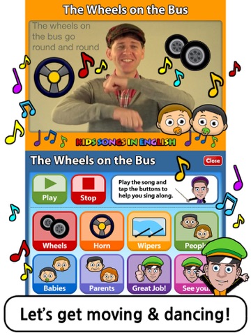 Screenshot #6 pour Kids Songs in English 2 HD