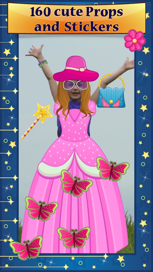 My Princess Photo Booth- Dress up props and stickers editor for girls - 1.2 - (iOS)