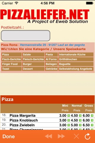 Pizza Roma Lauf screenshot 3