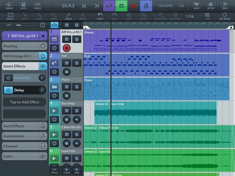Cubasis LE 2 - Mobile Music Creation System screenshot-0