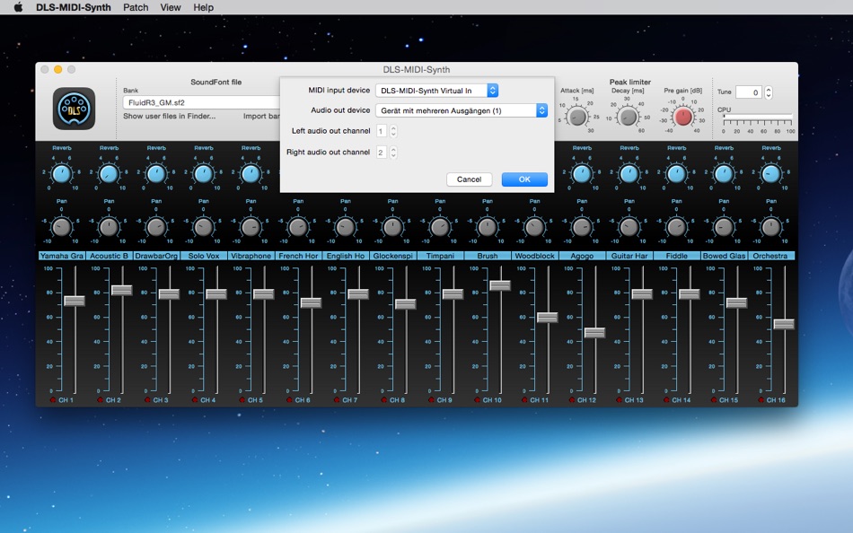 #3. DLS-MIDI-Synth (macOS) Podle: A.S. Software
