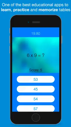 Times Tables Quiz - Cool & Fun Multiplication Table Math Solver Games iPhone image 1