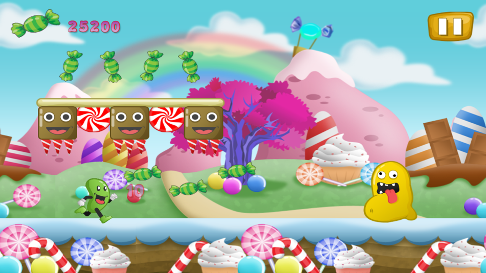 Jelly-Bean Run-ner Flop and Jump Candy Land Escape - 1.0 - (iOS)