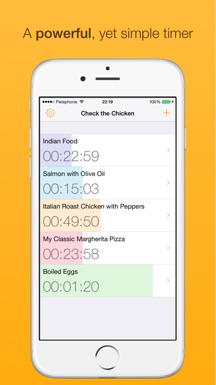 Check the Chicken - A cooking timer for your kitchen screenshot-0