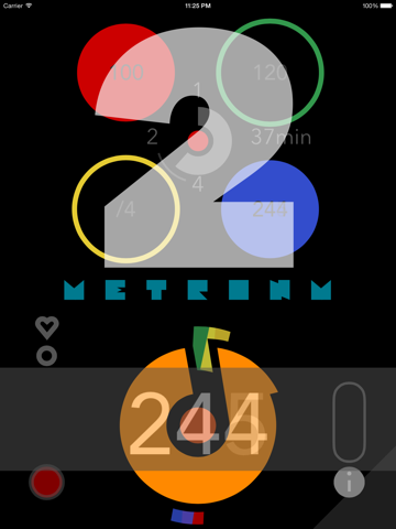 Screenshot #5 pour Metronm - métronome numérique avec traceur d'activité énergétique