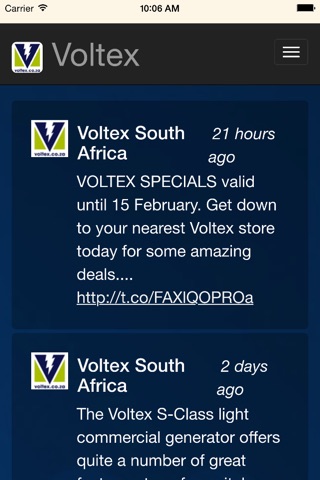 Voltex Mobile screenshot 2