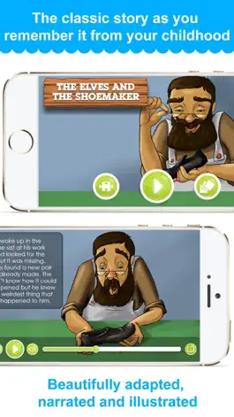 Game screenshot The Elves and The Shoemaker -  Narrated classic fairy tales and stories for children mod apk