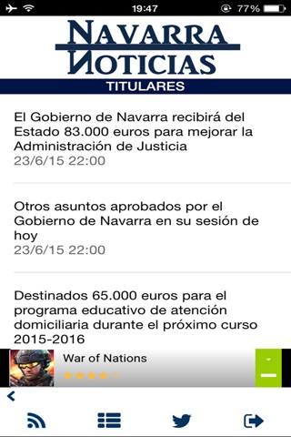 Navarra Noticias screenshot 2