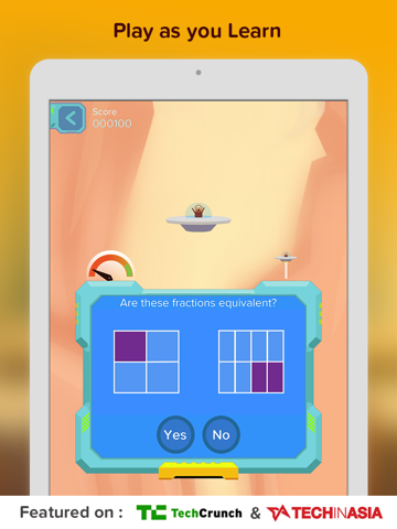 Zap Zap Fractions Extended iPad screenshot