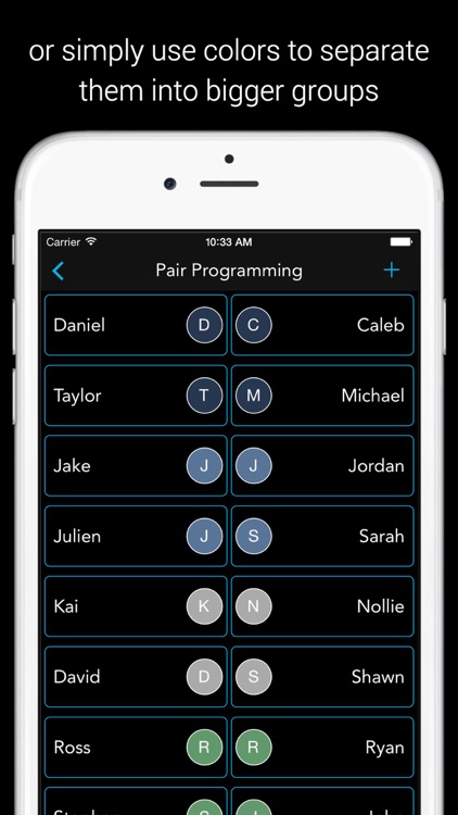 PairUp - A simple tool to separate a group in random pairs, partners or small groups screenshot-3