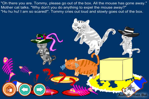 A lazy cat story (Untold toddler story from Hien Bui) screenshot 3