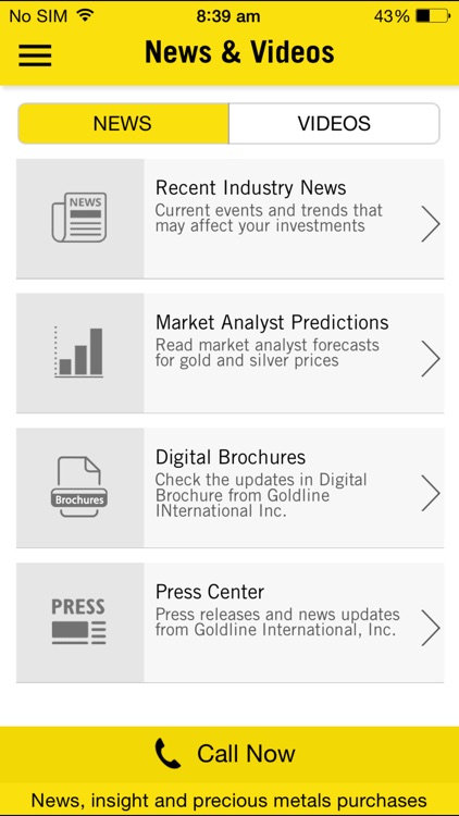 iGoldline Gold Prices and News screenshot-3
