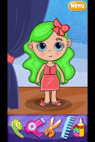 Simulator Hair Salon Baby screenshot 2