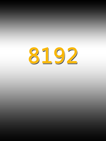 Screenshot #5 pour 8192 game HD - max puzzle number challenge
