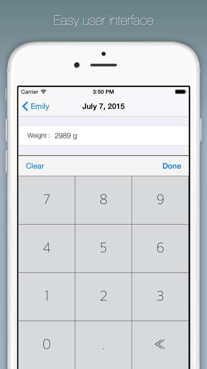 Baby Growth Chart Lite