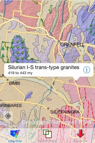 NSW Geology Maps screenshot 2