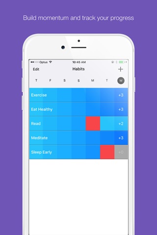 Propensity Habit Manager screenshot 2