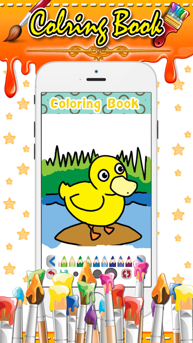 Screenshot #3 pour enfants Coloriage animaux mignons page
