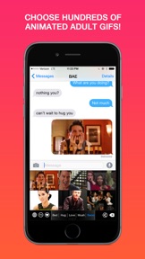 Animated Adult GIF Keyboard screenshot