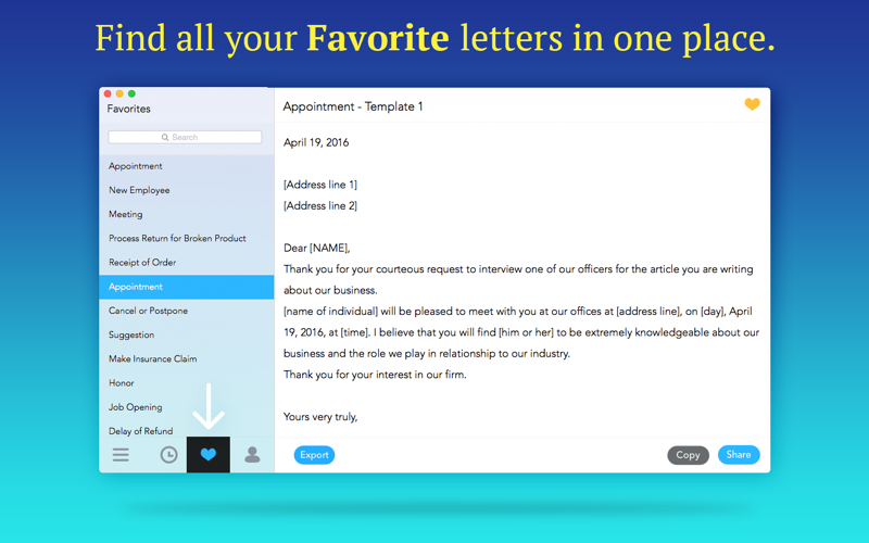 TemplatesPro for Business Letter thumbnail 4