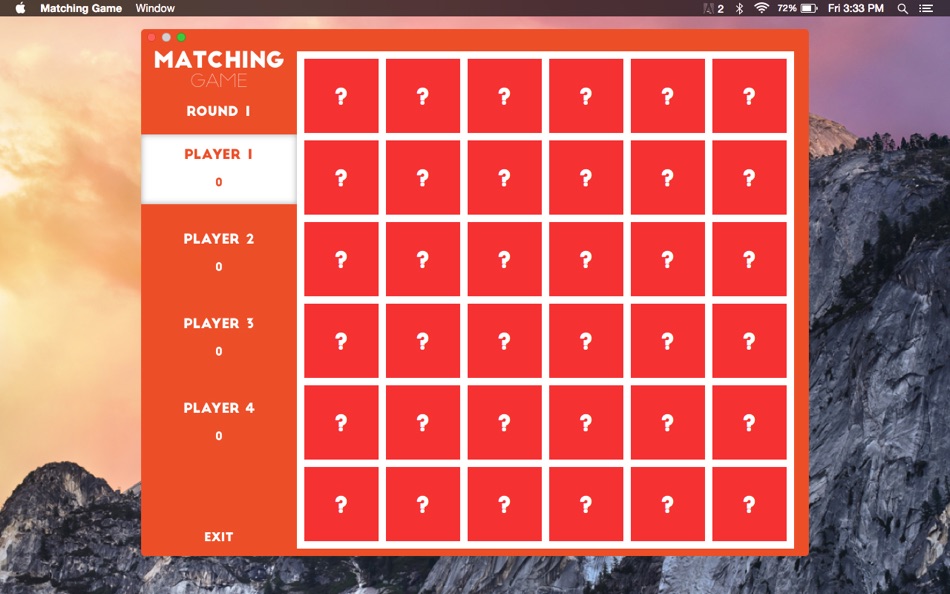 #2. Matching Game (macOS) 由: JOAO P P TEIXEIRA