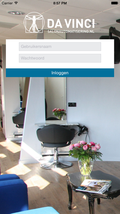 Da Vinci Kapperssoftware app screenshot